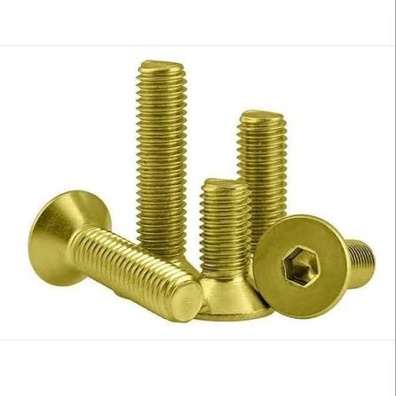 BRASS HEX BOLT(LN CSK--5*20)