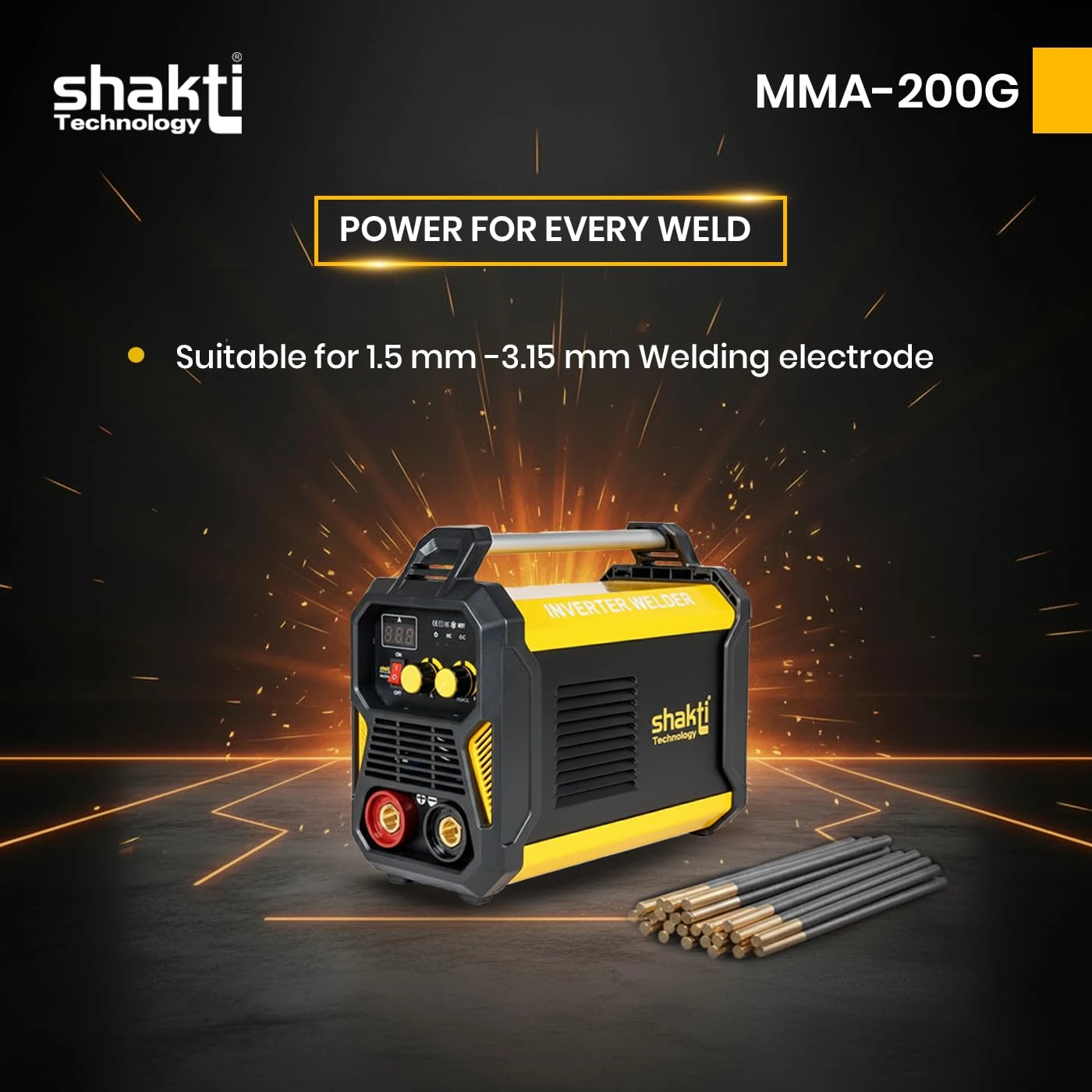 WELDING MACHIN (MMA-200G 1-PH)