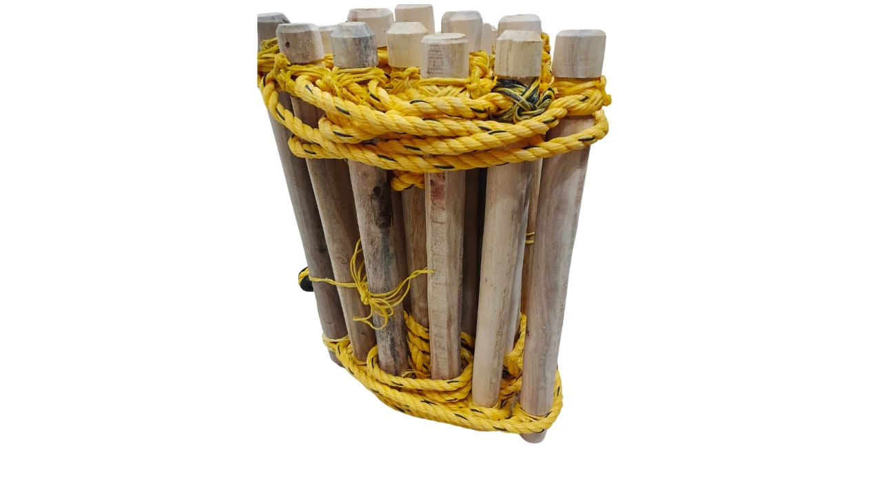WOODEN ROPE LADDER