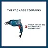 Bosch Gbm 350 Professional Rotary Drill , Wood & Metal Work (350 Watt Blue),Corded Electric, 1 Pack