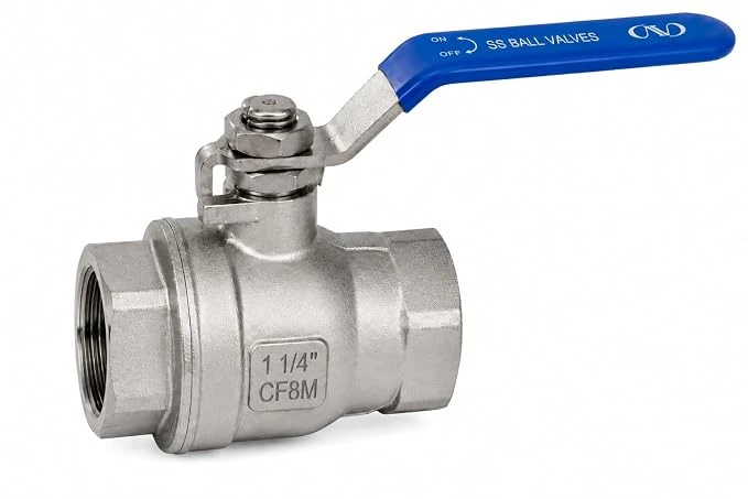 SS 304 BALL VALVE THREADED (32 MM)
