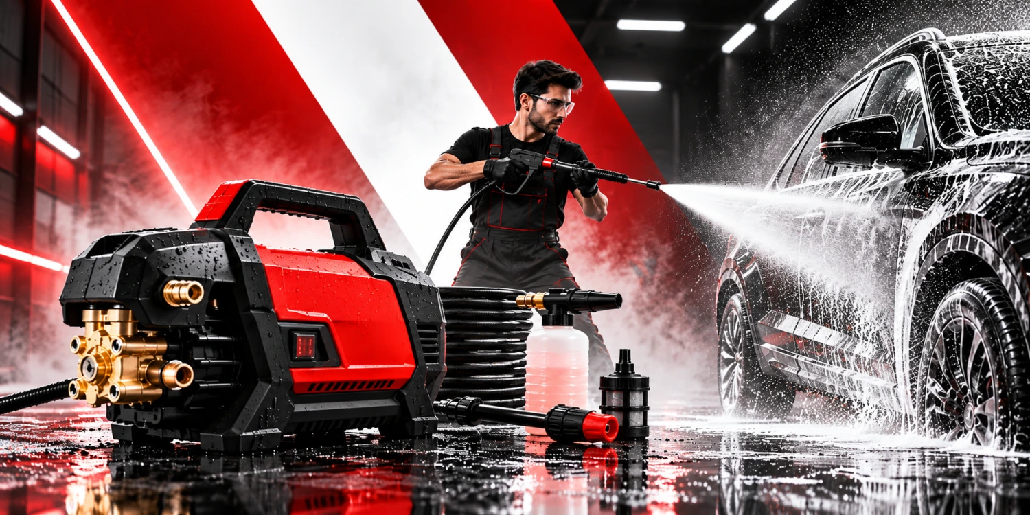 Pressure Washer Buying Guide: Bar Pressure, LPM & Motor Type Explained