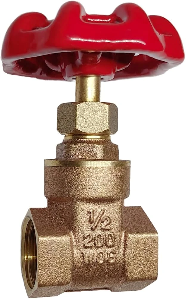 VALVE 1/2 BRASS GAUGE