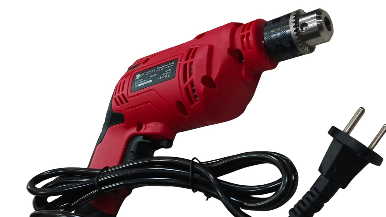 BSC POWER 550 W Electric Drill Machine with Variable Speed and Lock On Button (BSC ED 1001RE)