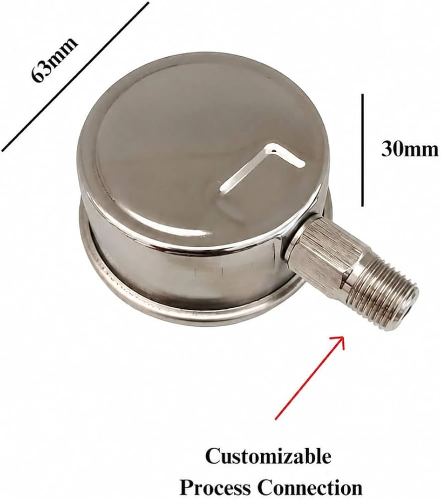 PRESSURE GAUGE 2.5 INCH