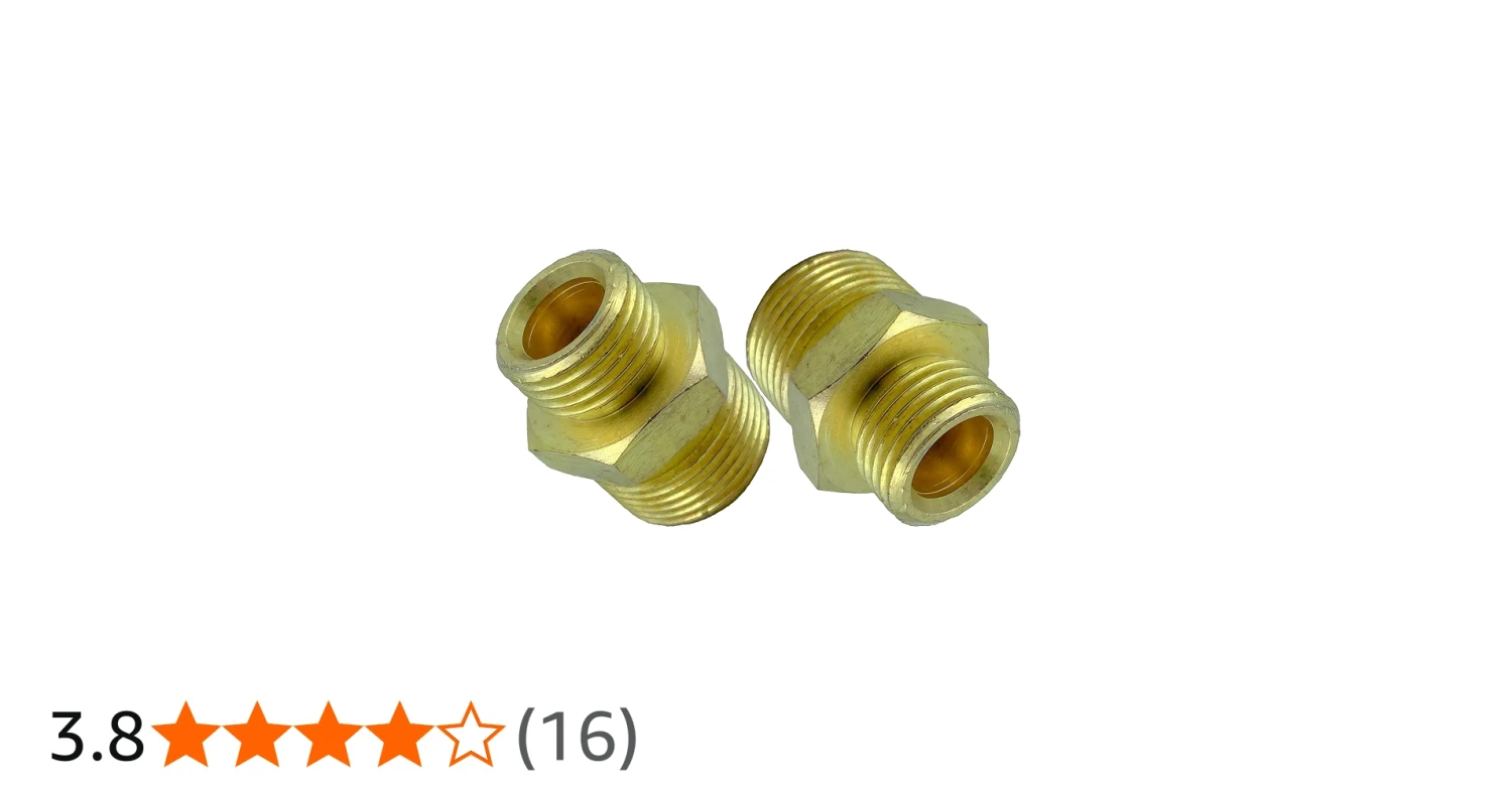 3.8 BRASS HEX NIPPLE