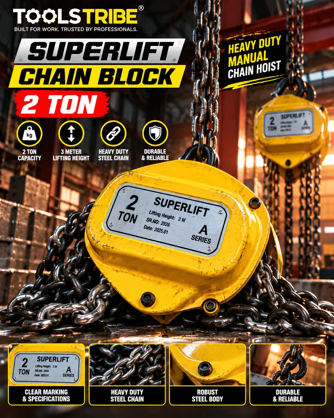 CHAIN PULY BLOCK (2TON)