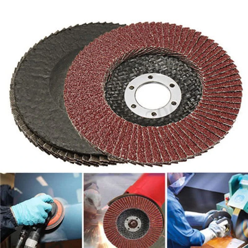 Flap Discs 4 Inch Sanding Discs #80 Grit(ANAND)