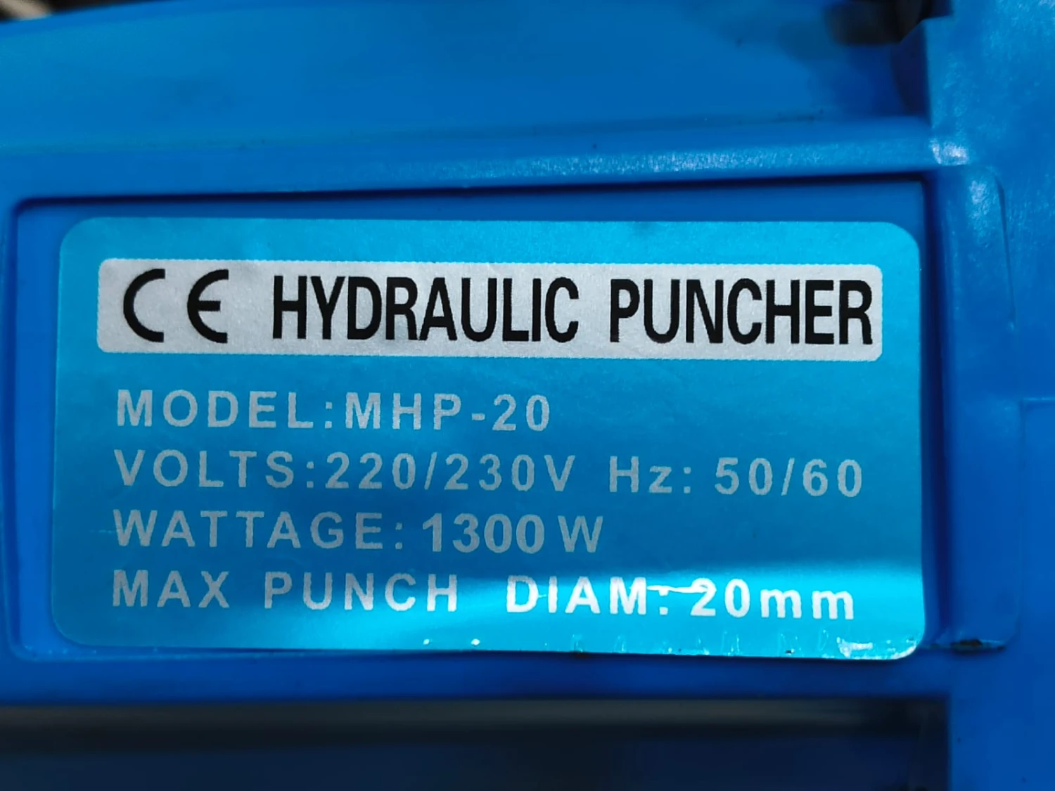Hydraulic Hole Punching Machine
