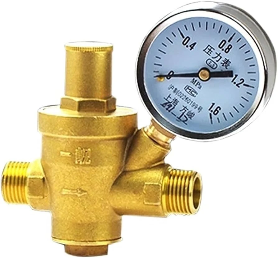VALVE 1/2 BRASS GAUGE