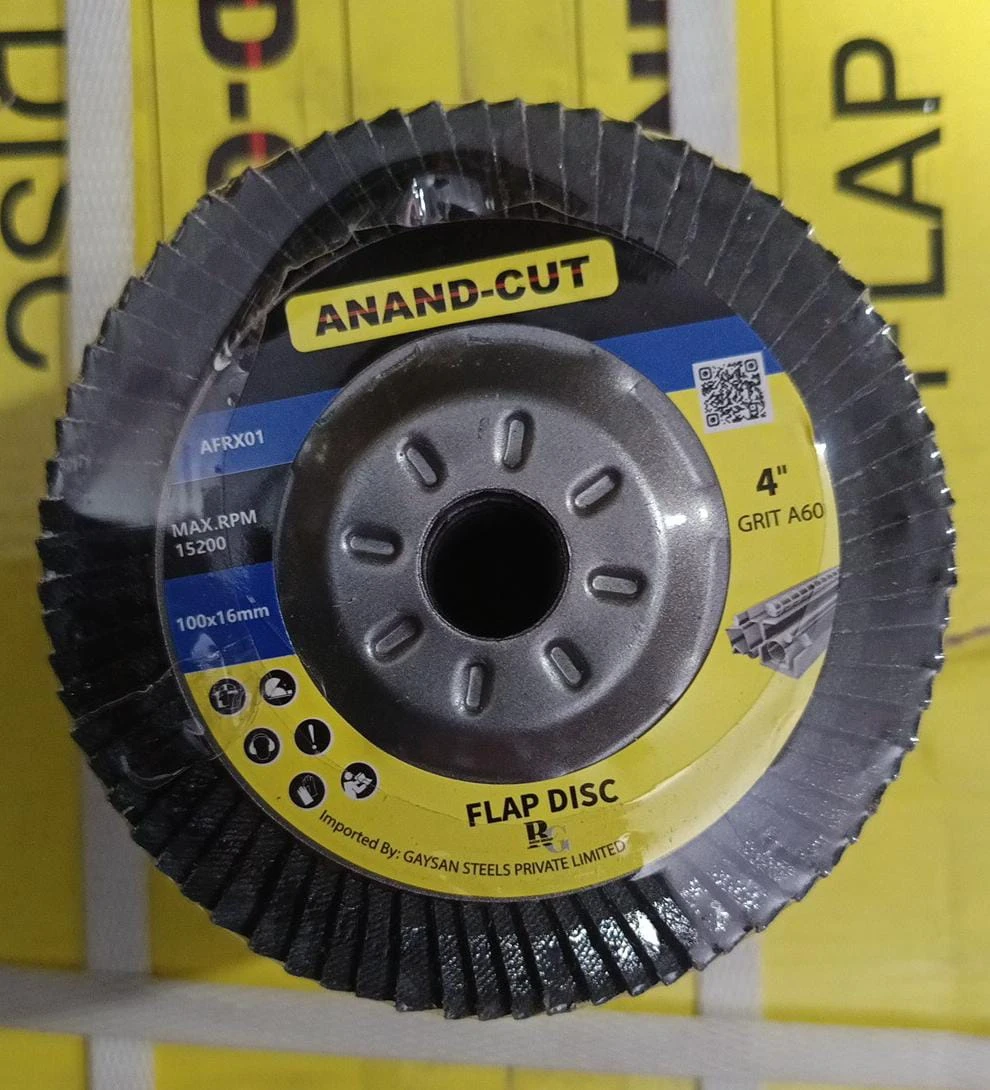 Flap Discs 4 Inch Sanding Discs #60 Grit(ANAND)