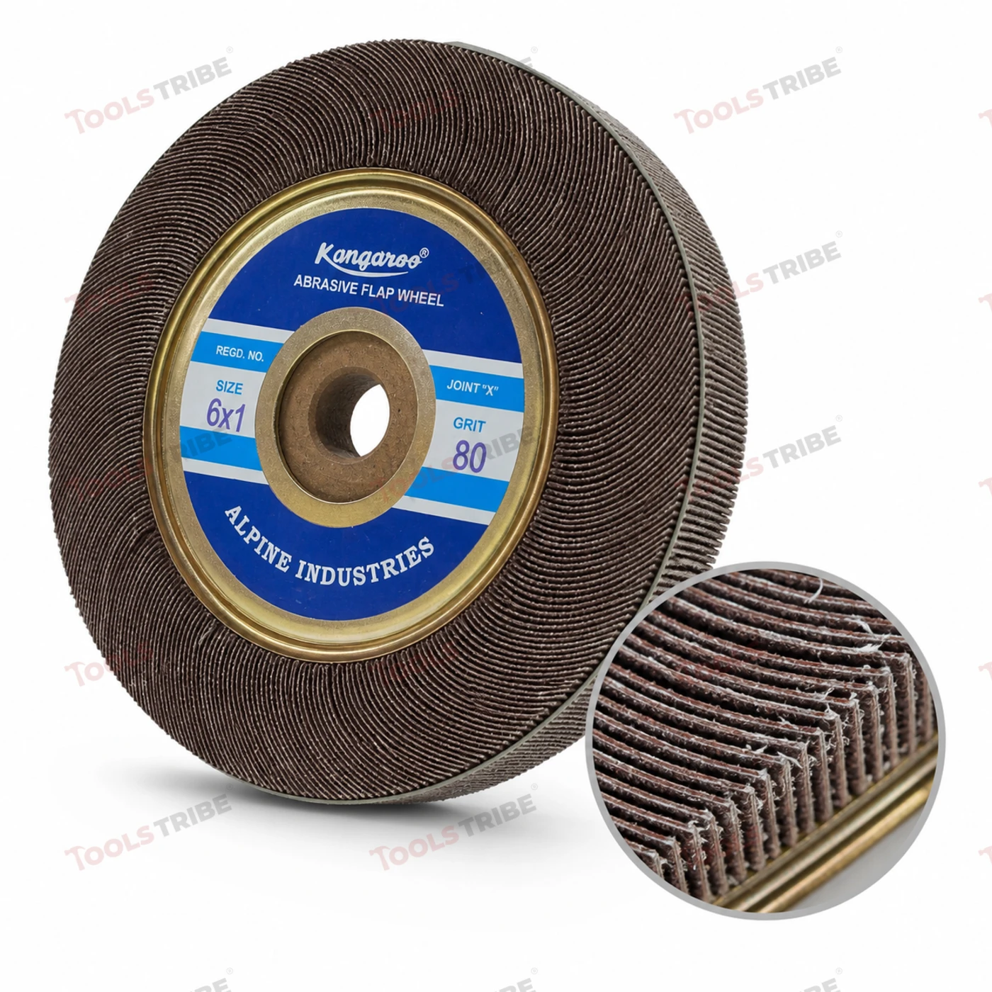 ABRASIVE FLAP WHEEL (GRIT-80)