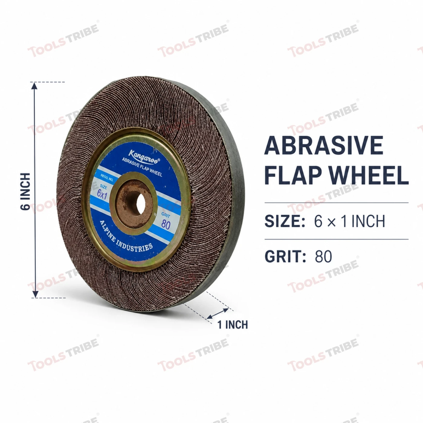 ABRASIVE FLAP WHEEL (GRIT-80)