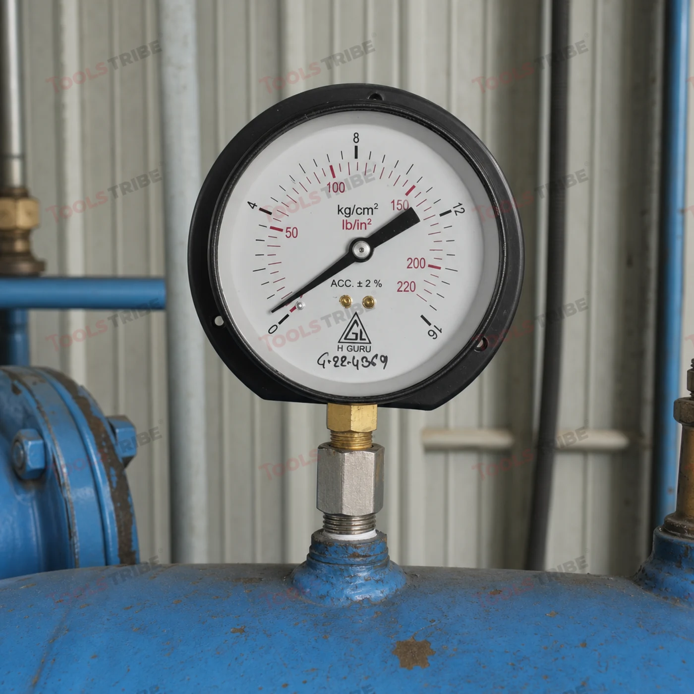PREESURE GAUGE (4" 16KG)