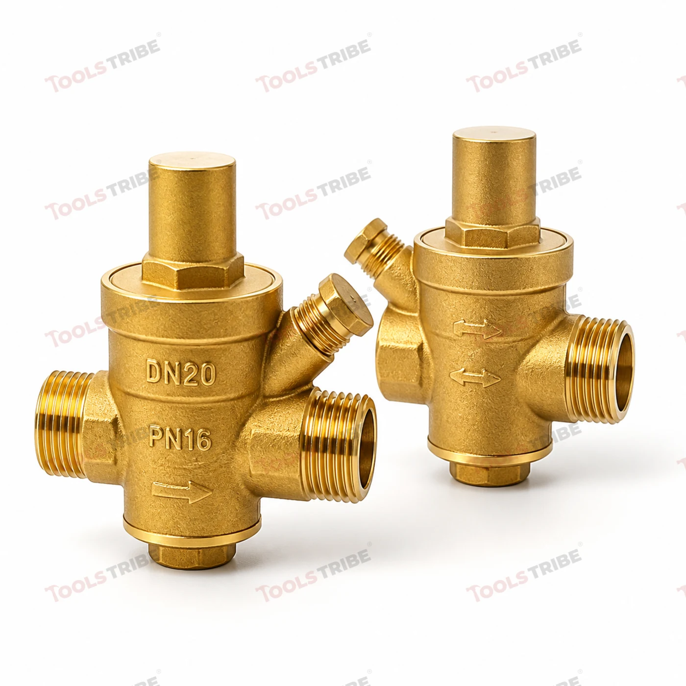 VALVE 1/2 BRASS GAUGE