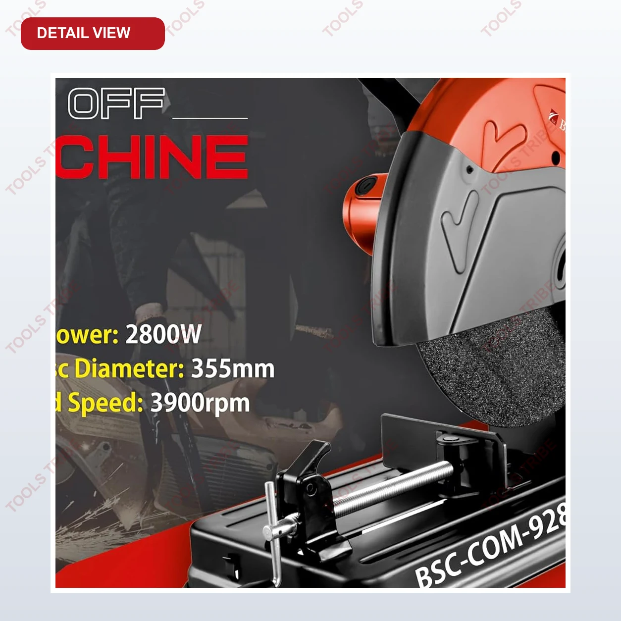 CUT OFF MACHINE-BSC POWER-2800,255MM