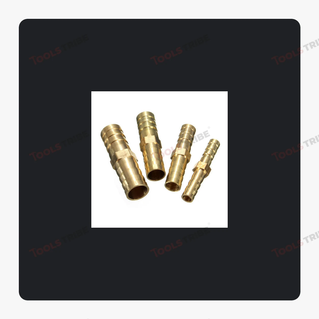HOSE CONNECTOR MAIL BRASS