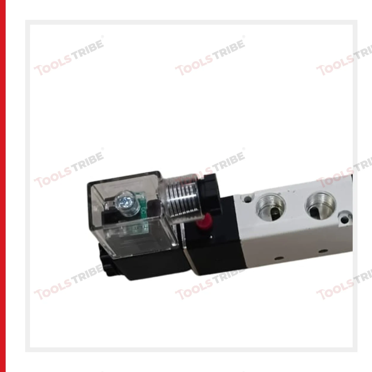 Pneumatic Solenoid Air Valve 4V120-06 DC 24V 5 Way 2 Position PT 1/8" Internally Piloted Acting Type Double Electrical Control