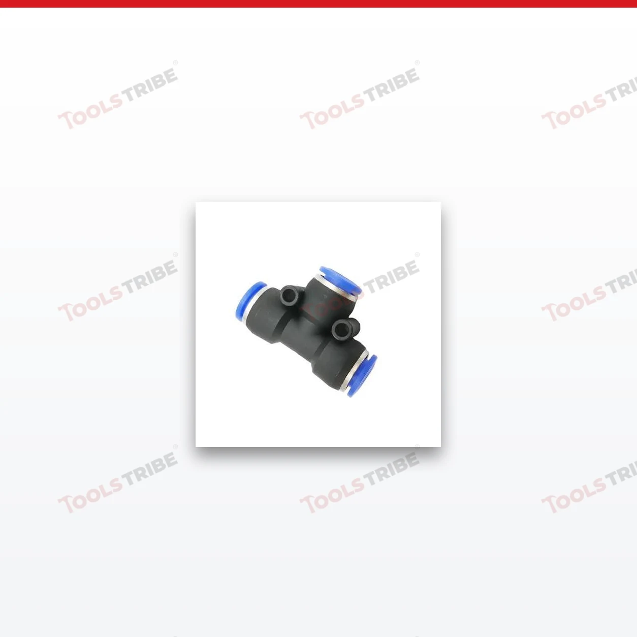 Push In Fitting PU Equal TEE Connector 12mm for Pneumatic Pipe Connection