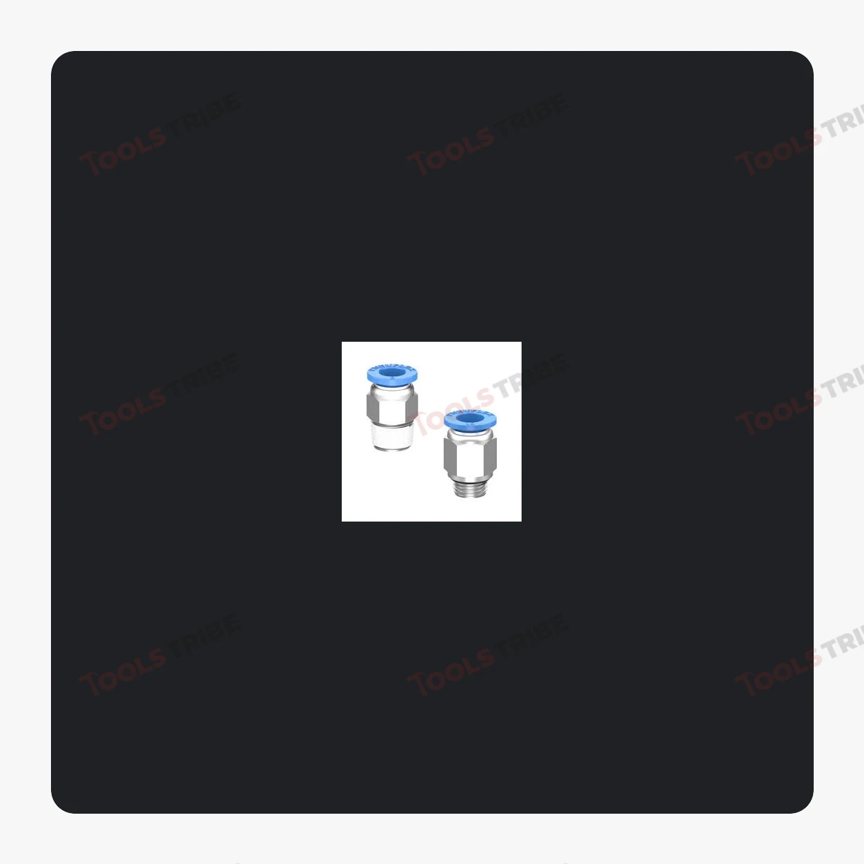 PC 0806 pneumatic fitting