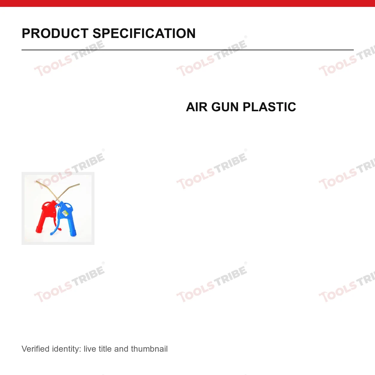 AIR GUN PLASTIC