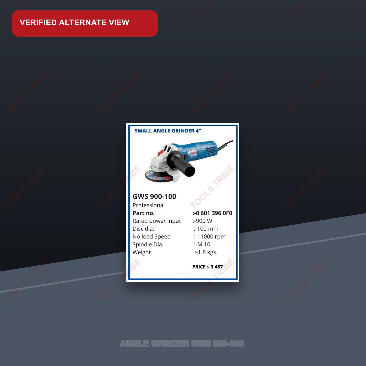 ANGLE GRINDER GWS 900-100