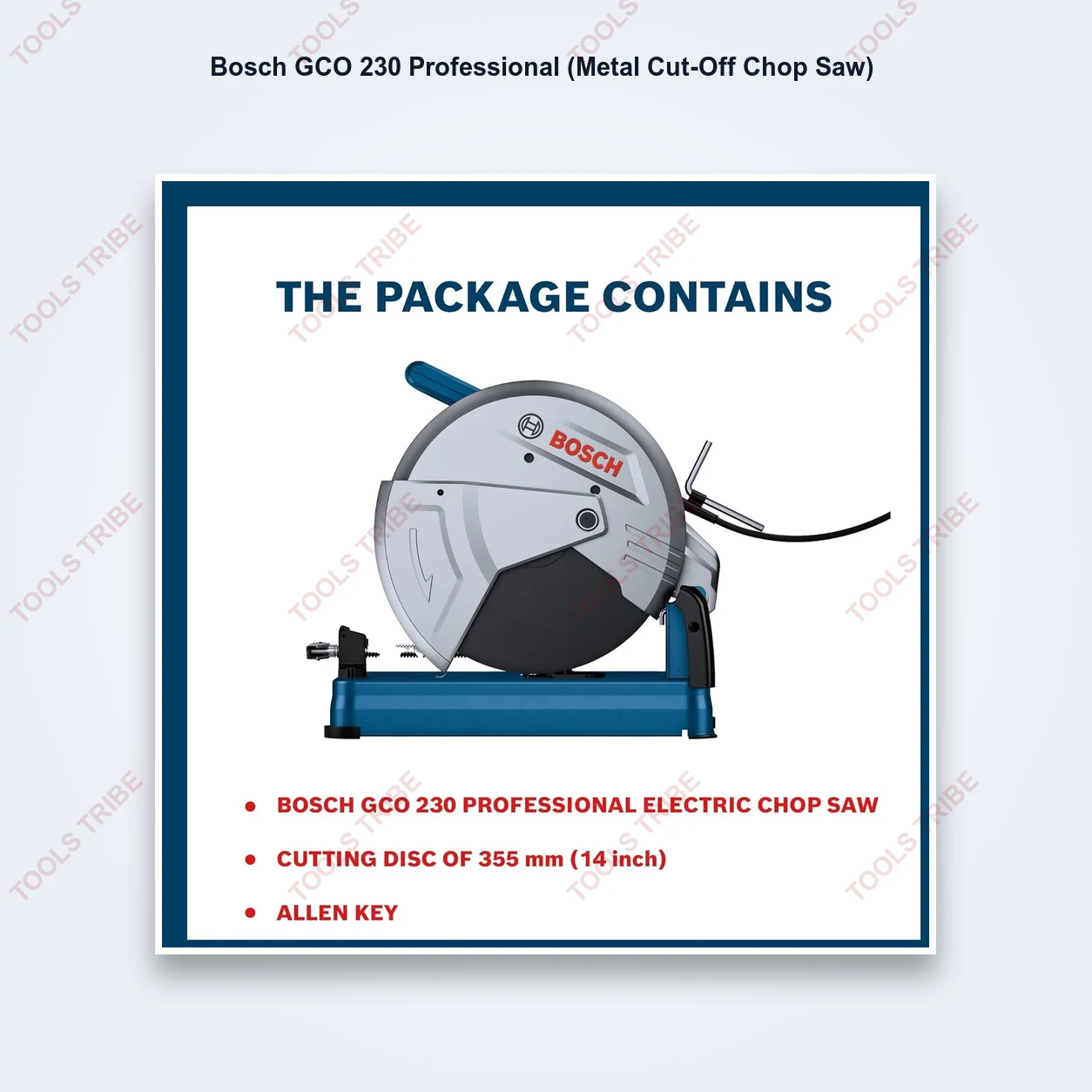 Bosch GCO 230 Professional (Metal Cut-Off Chop Saw)
