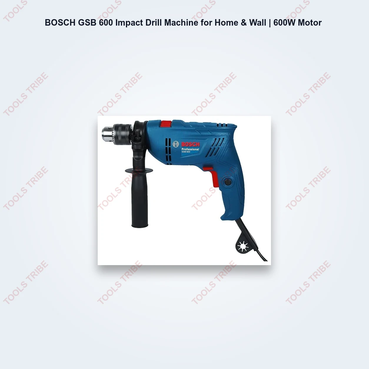 BOSCH GSB 600 Impact Drill Machine for Home & Wall | 600W Motor