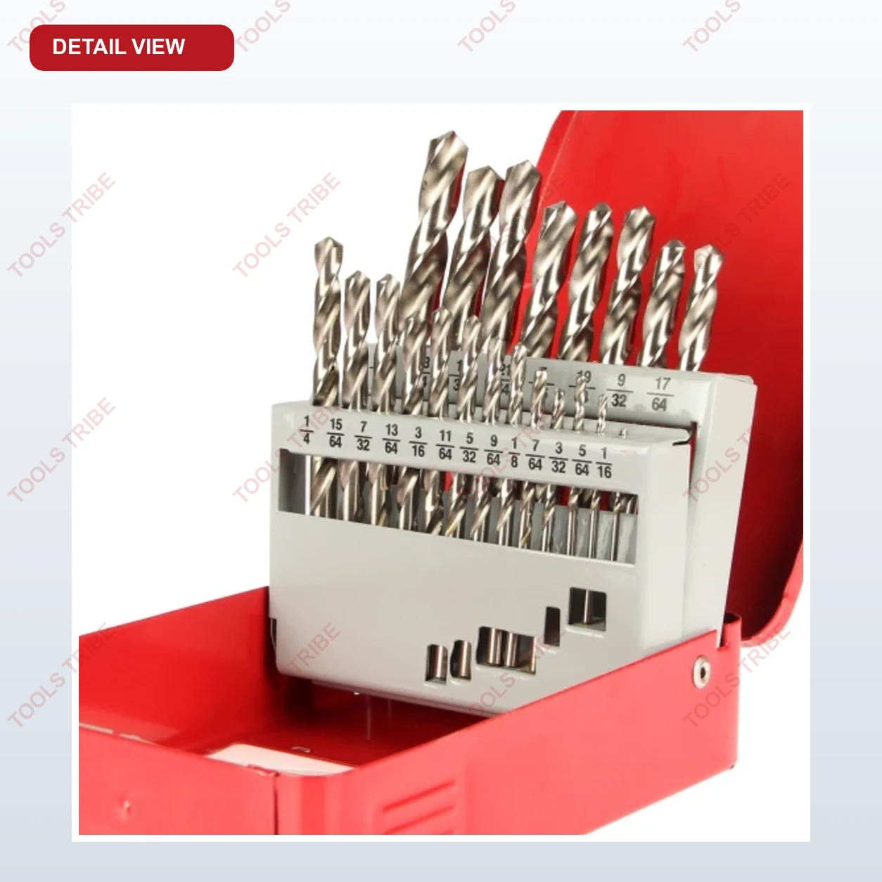 MIRANDA TOOLS Standard Jobber Drill Set (19 Pcs, Size Range 1 to 10 mm)