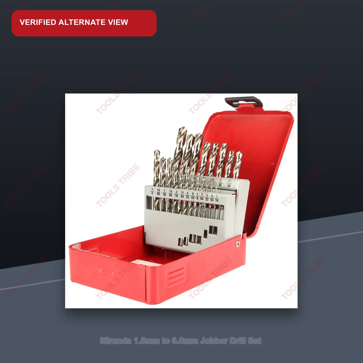 Miranda 1.5mm to 6.5mm Jobber Drill Set