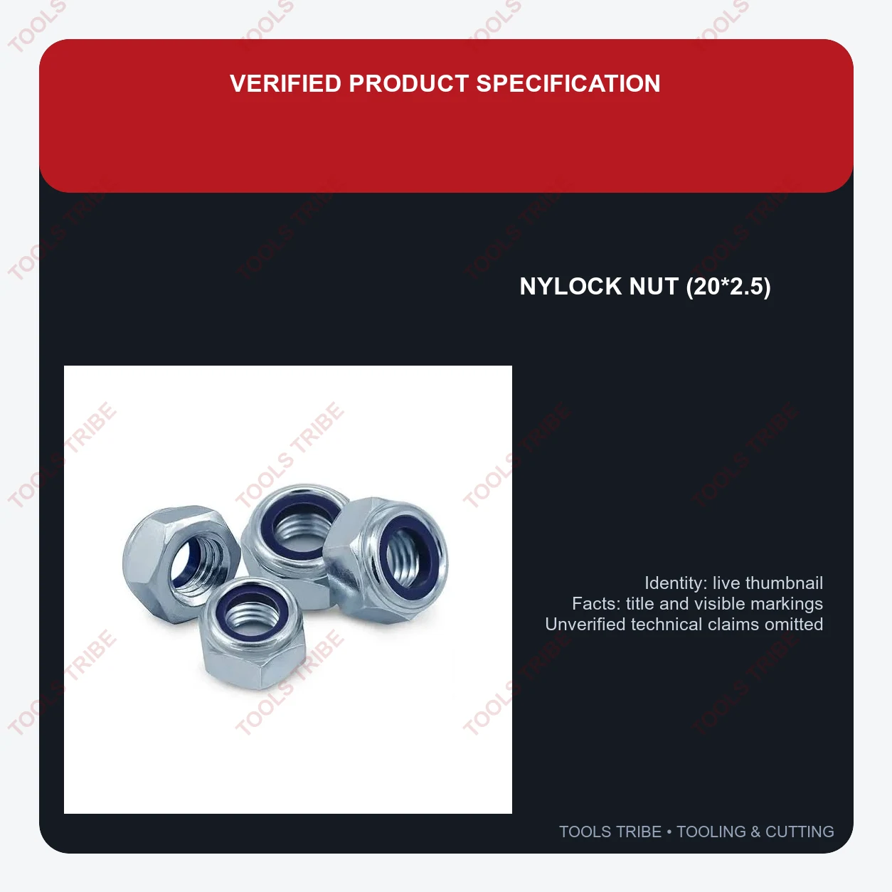 NYLOCK NUT (20*2.5)