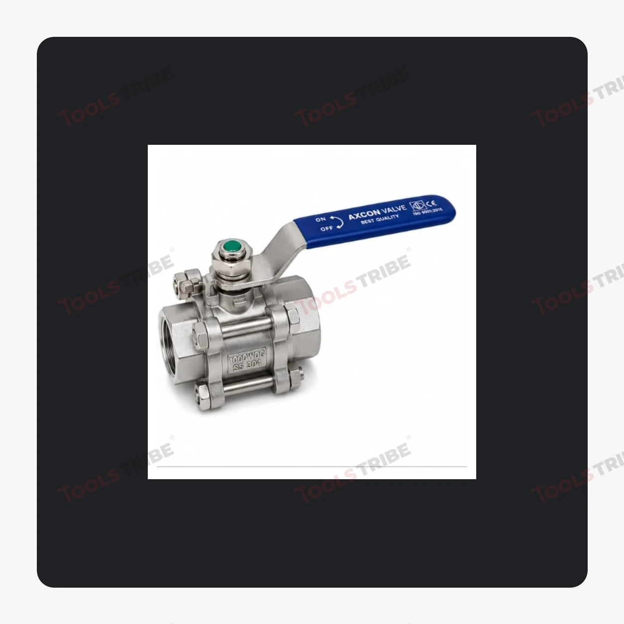 SS BALL VALVE THREADED (20 MM)