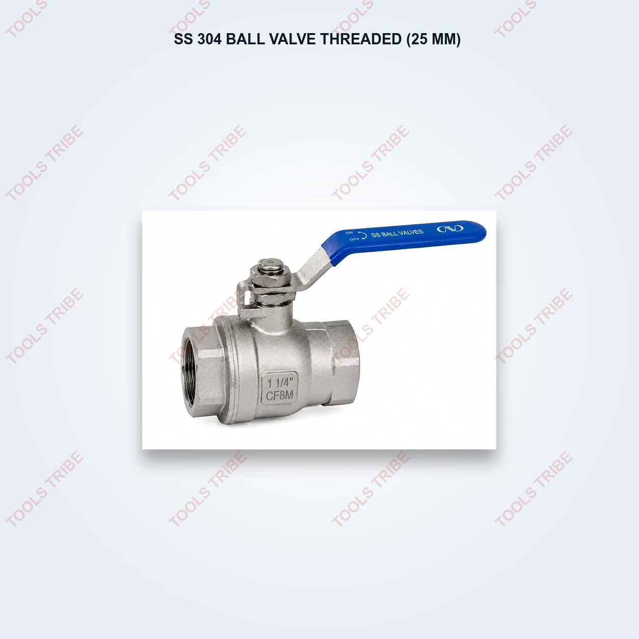SS 304 BALL VALVE THREADED (25 MM)