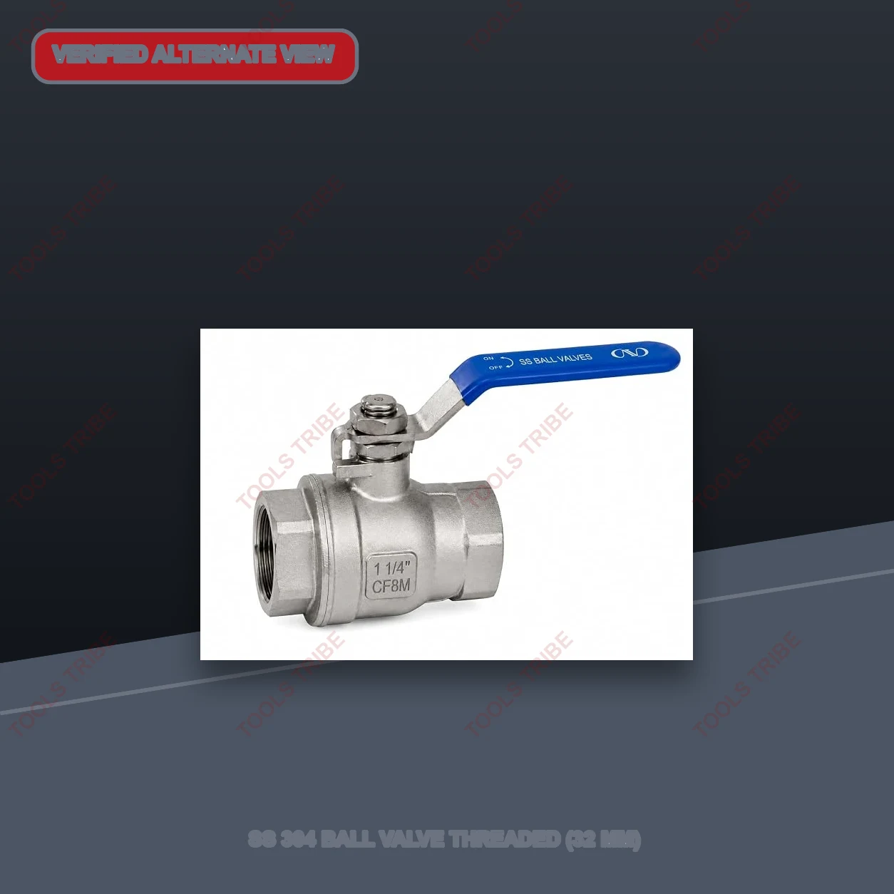SS 304 BALL VALVE THREADED (32 MM)