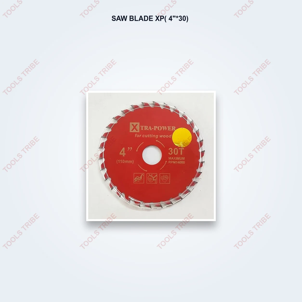 Xtra Power TCT Saw Blade | Wood Cutting Blade 4 Inch (30 Teeth)