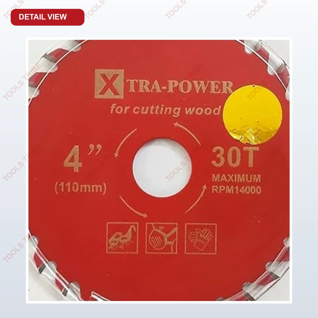Xtra Power TCT Saw Blade | Wood Cutting Blade 4 Inch (30 Teeth)