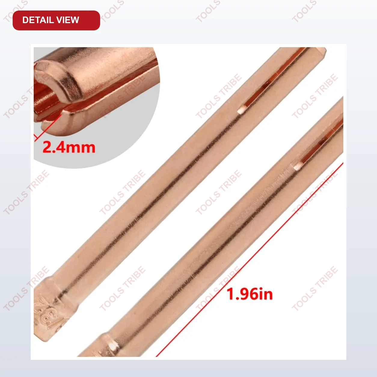 COLLET COPPER TIG (2.4MM)