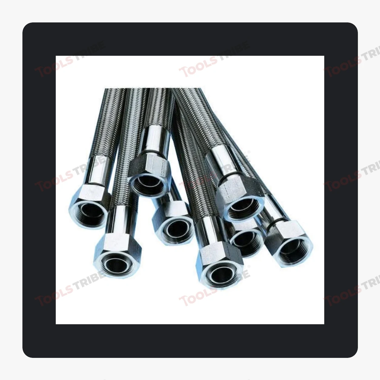 HOSE BELLOW PIPE SS (1/2") 4 FIT