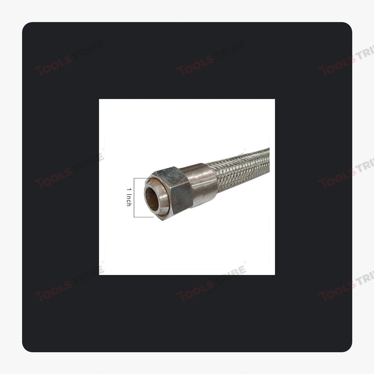 HOSE  BELLOW PIPE SS (3/4") 2 FIT