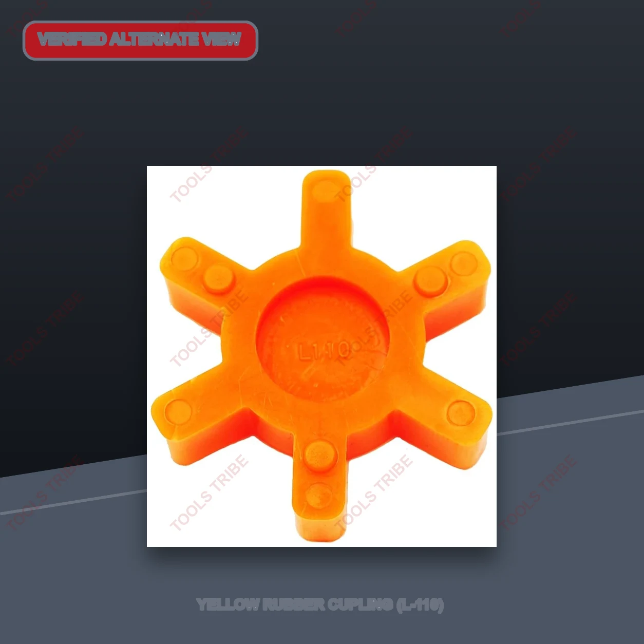 YELLOW RUBBER CUPLING (L-110)