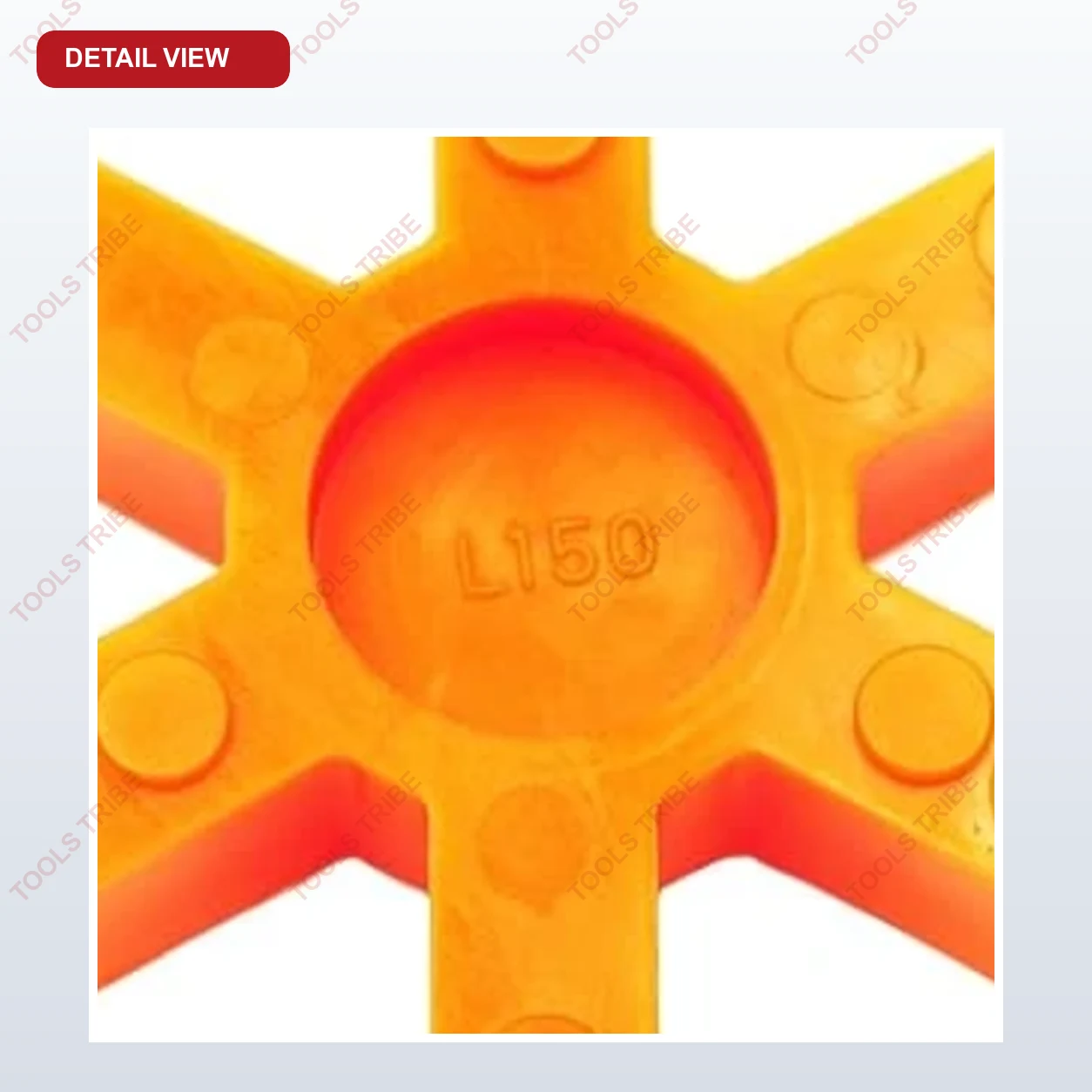 YELLOW RUBBER CUPLING (L-150)