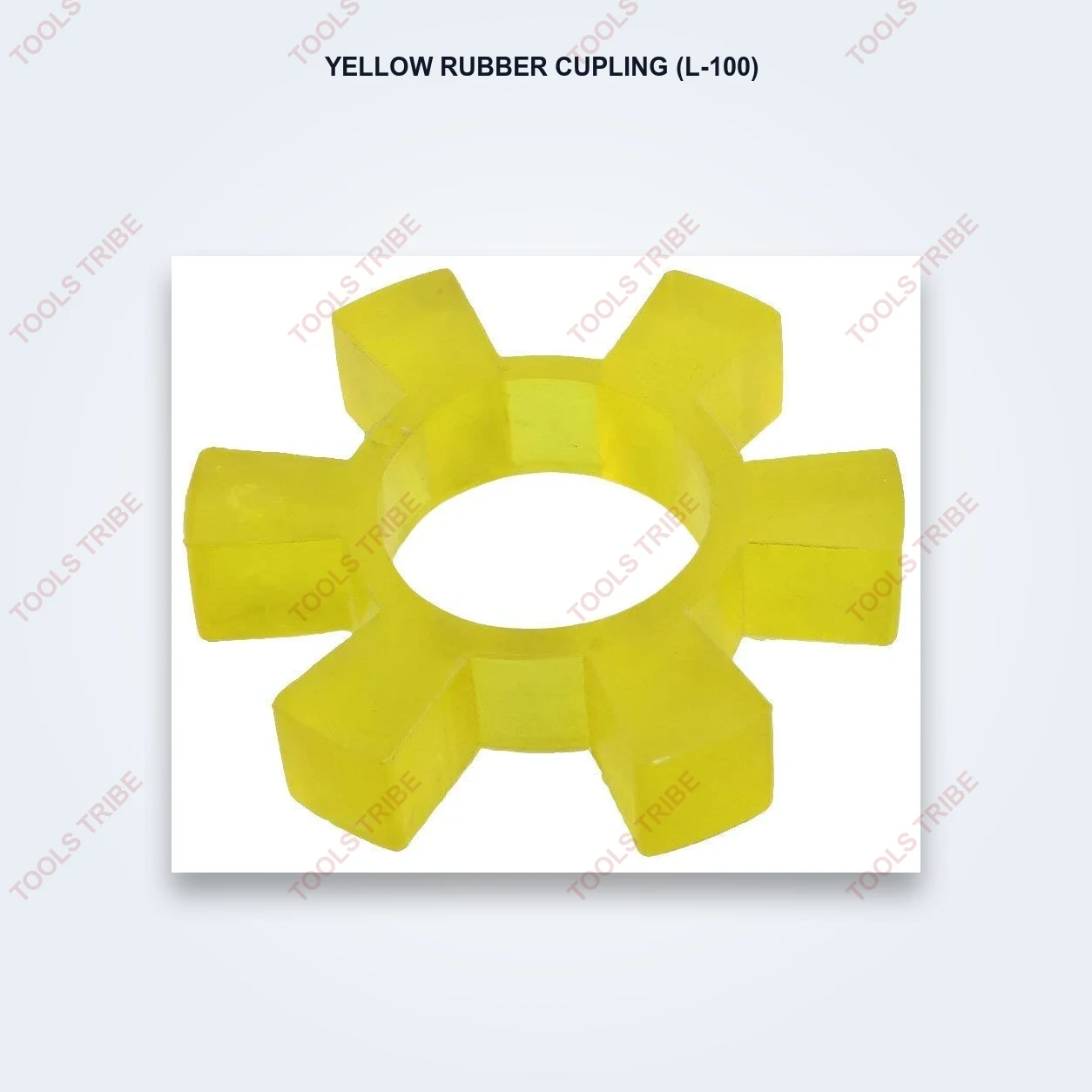 YELLOW RUBBER CUPLING (L-100)