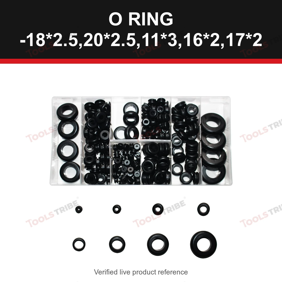 O RING -18*2.5,20*2.5,11*3,16*2,17*2