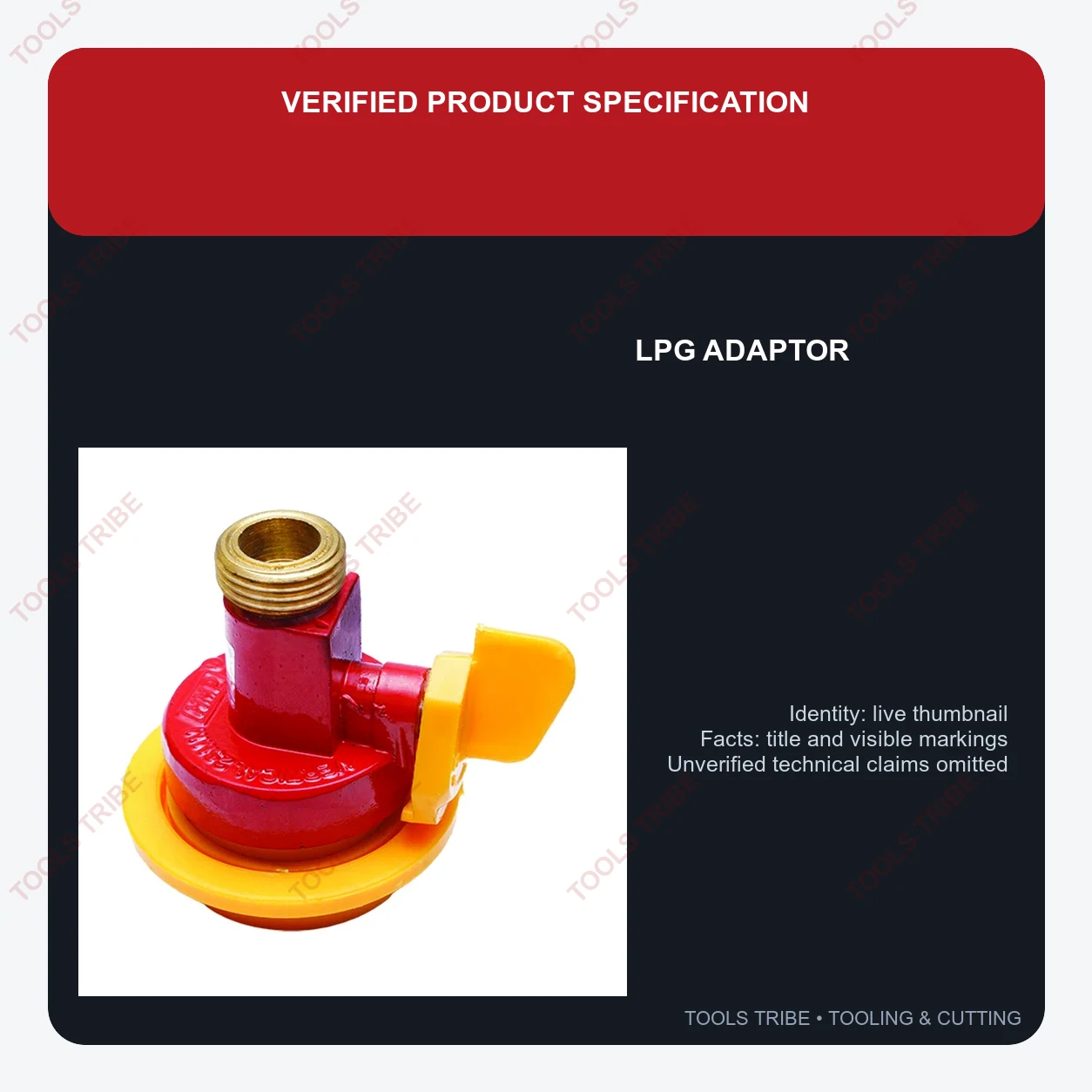 LPG ADAPTOR