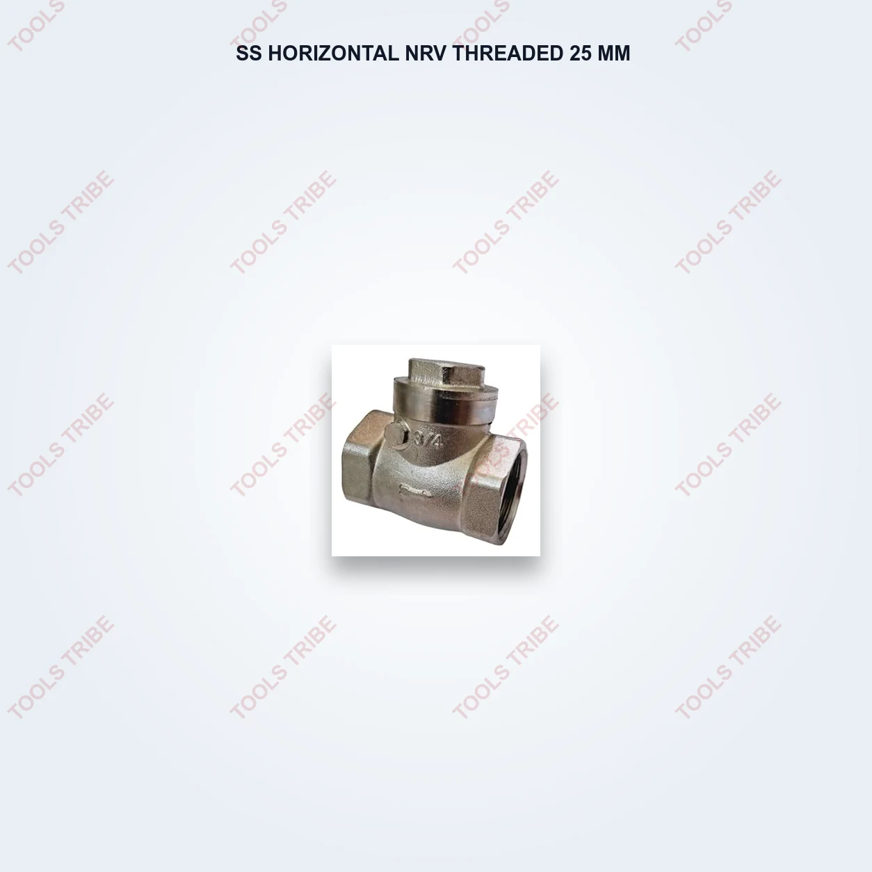 SS HORIZONTAL NRV THREADED 25 MM