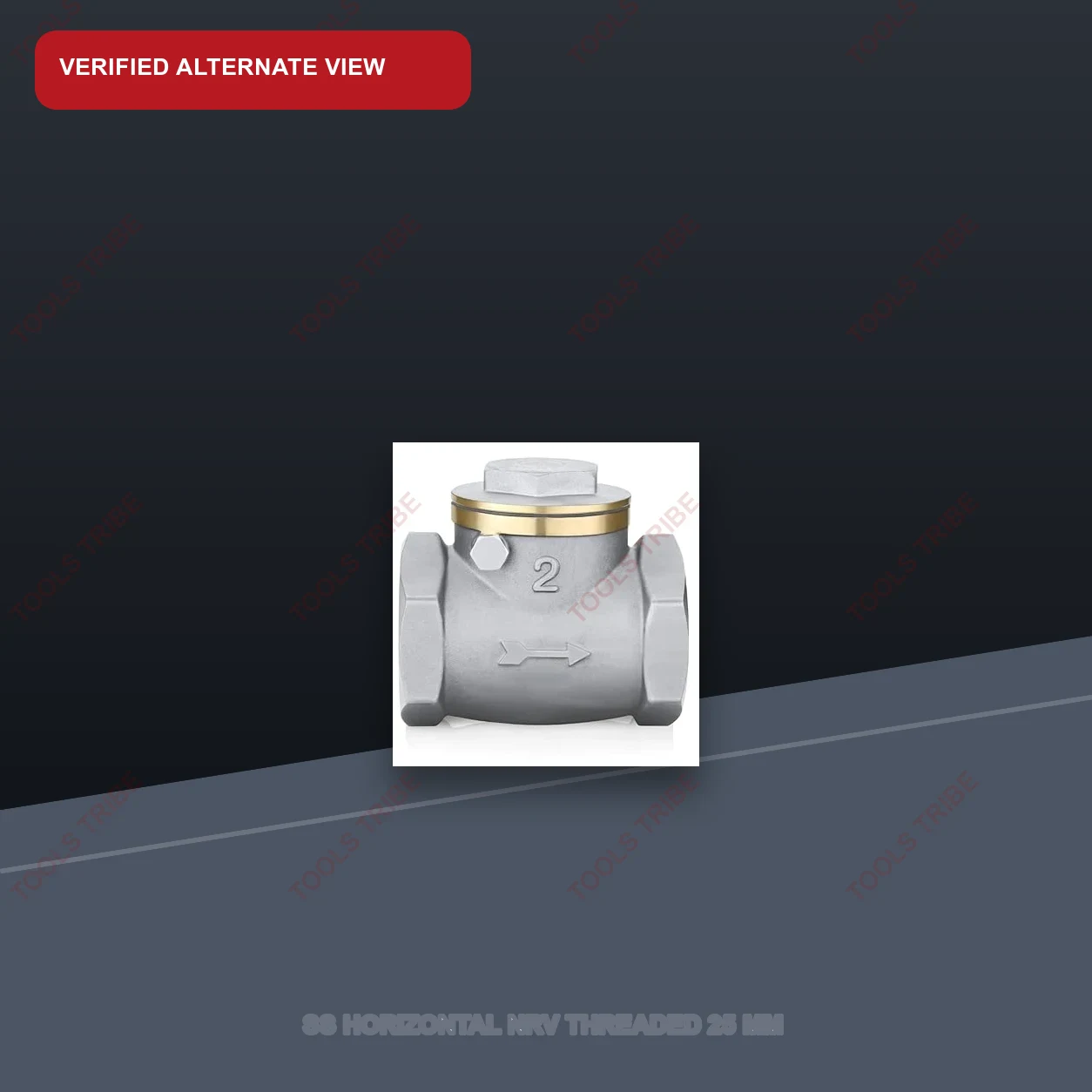 SS HORIZONTAL NRV THREADED 25 MM