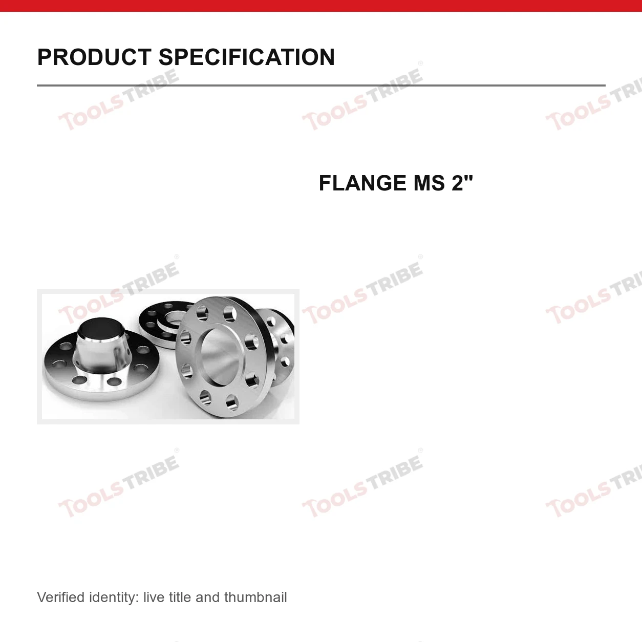 FLANGE MS 2"