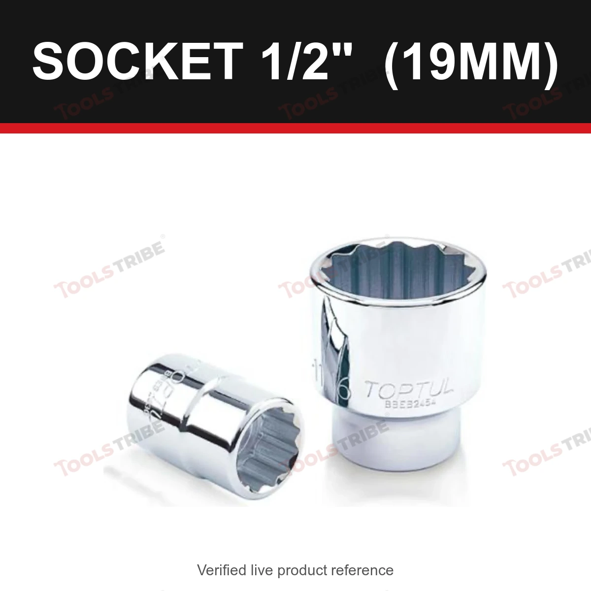 SOCKET 1/2"  (19MM)