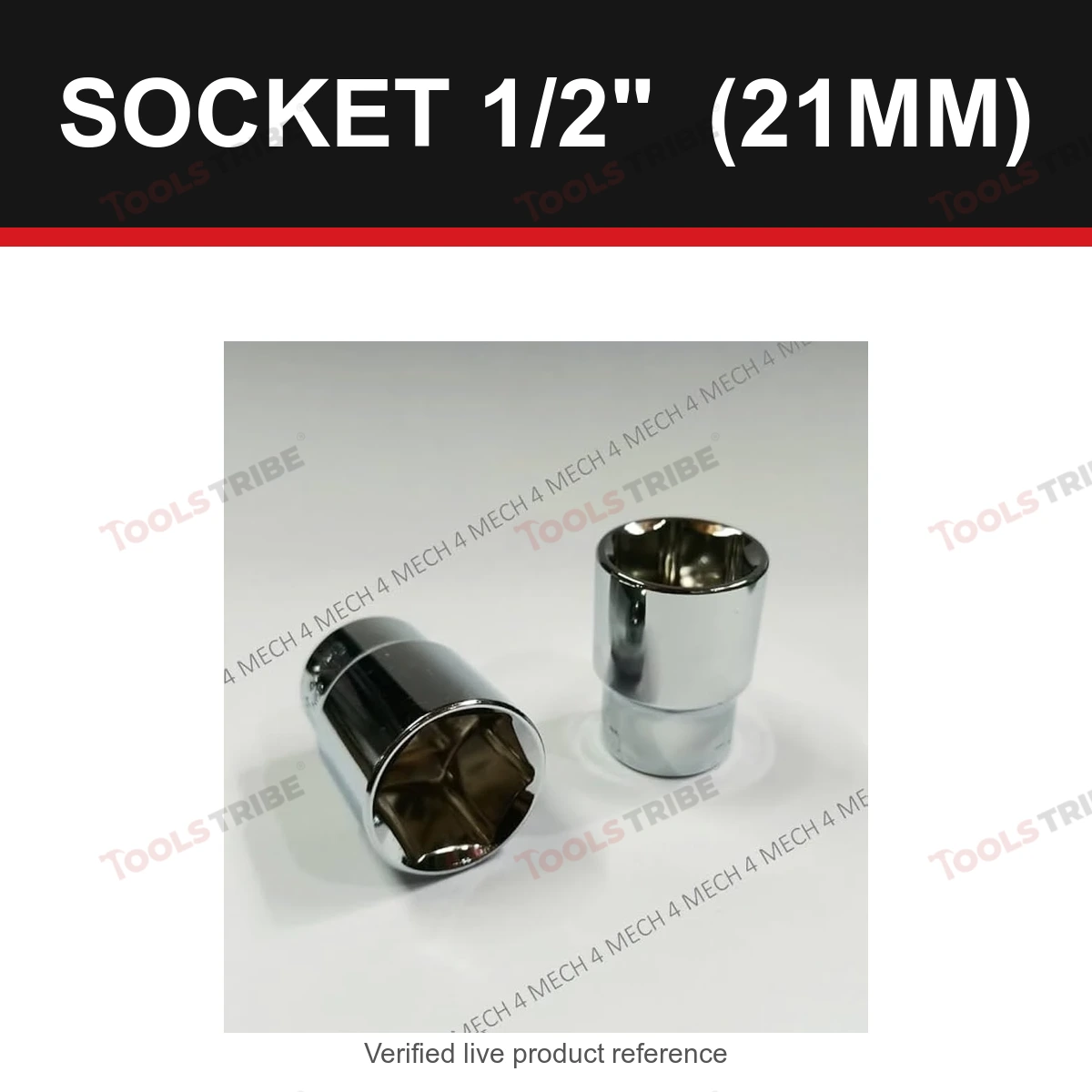 SOCKET 1/2"  (21MM)