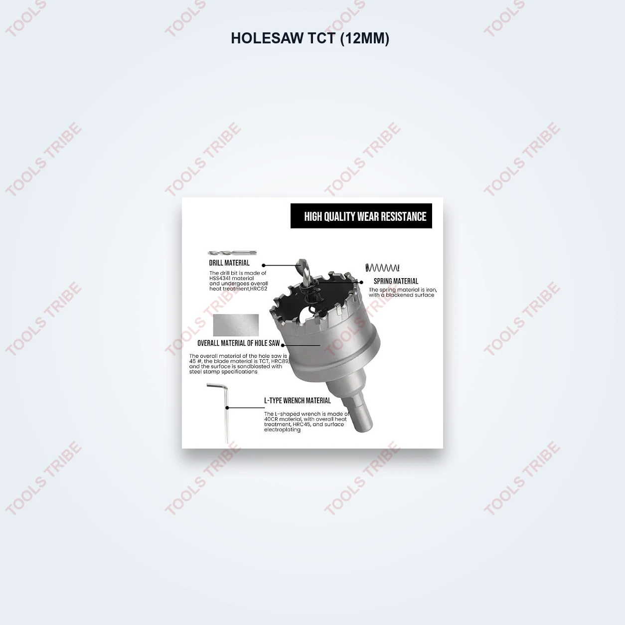 HOLESAW TCT (12MM)